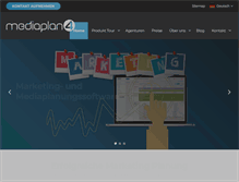 Tablet Screenshot of mediaplan4.com